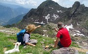 06 Ma poi su su fino a godere lo spettacolo del Lago Zelt col Pizzo Salina